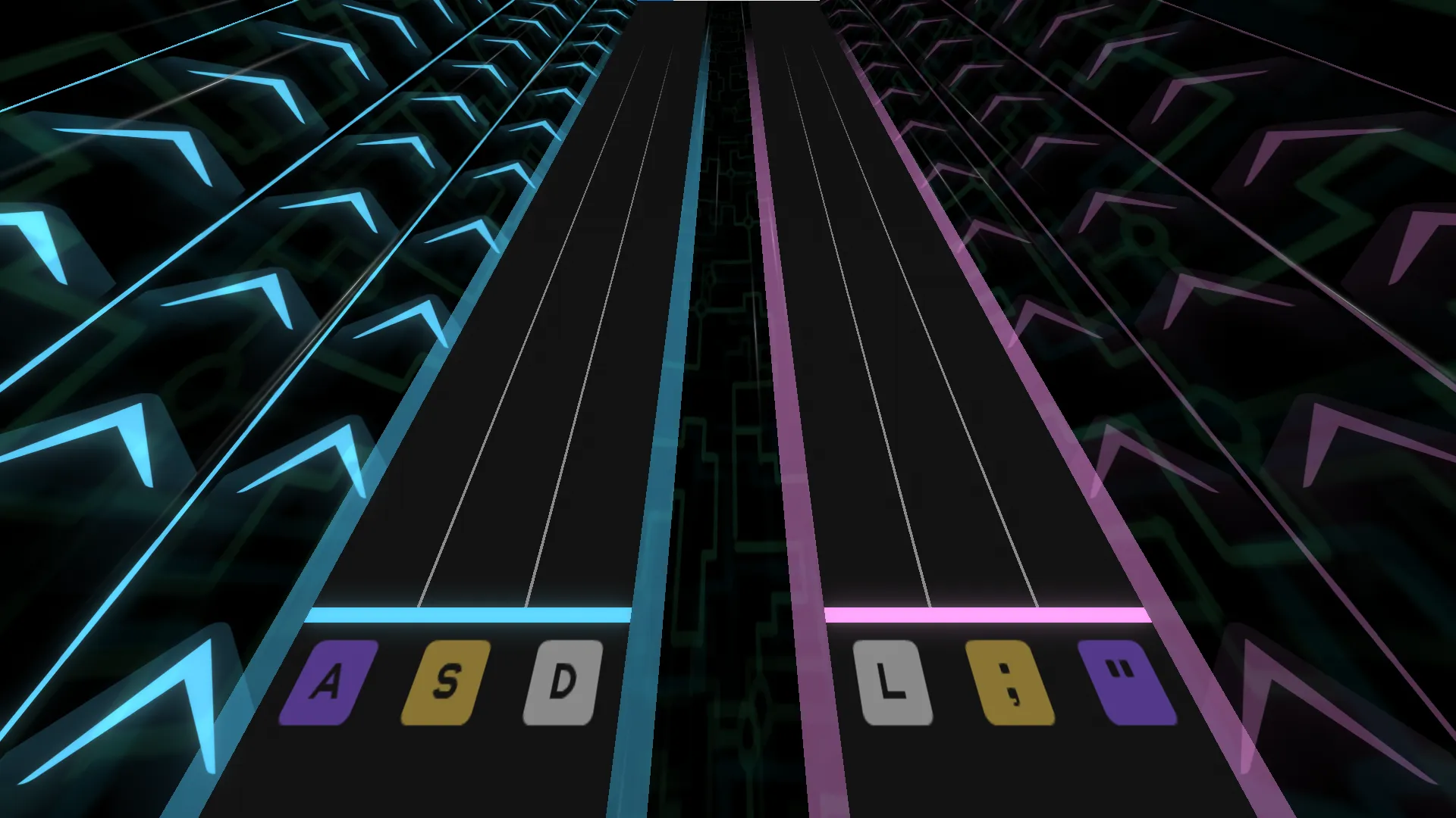EX-XDRiVER screenshot within a chart, where the left path is at 0.75 alpha and the right path is at 0.25 alpha